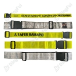 Reflective PVC Belt - Adjustable Reflective PVC Safety Waist Belt